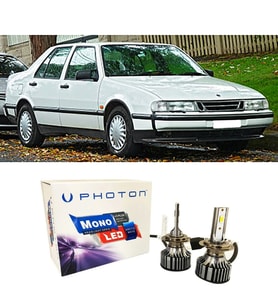 Saab 9000 Led Xenon Kısa Far Ampulü H1 Mono Yeni Seri Beyaz