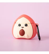 BİPOWER BİPOWER Airpods 1-2 Uyumlu Kılıf Fruit Pembe