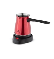 KİNG K3104 LİVRA TÜRK KAHVESİ MAKİNESİ KIRMIZI