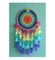 Rüya Kapanı Dream Catcher Model 15 (Çok Renkli)