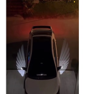 EKT MELEK KANADI AYNA ALTI LED