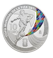 AgaKulche FIFA Dünya Kupası İspanya Gümüş Sikke Coin
