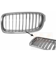 2012-2014 Bmw 3 Serisi Ön Panjur Sol Nikelajlı İç Petekleri Gri (Modern Line) (Tw) (Adet) (Oem No:51