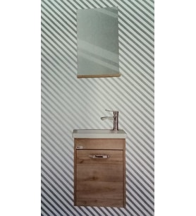 HİLTON BANYO DOLABI - SLİM 45 ROYAL MEŞE