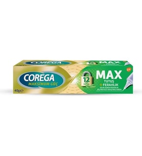 Corega Max Tutuş Protez Yapıştırıcı 40 g