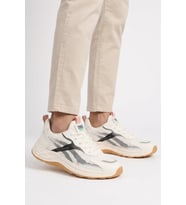 Voyager Krem Fileli Memory Foam Erkek Günlük Spor Ayakkabı Hafif Esnek Sneaker E275 M