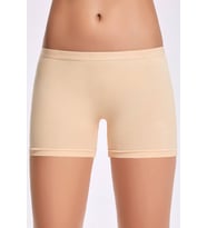 Modal Kadın Boxer 10 Adet (Ten)