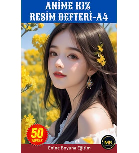 Anime KIZ Resim Defteri (Orta Boy)