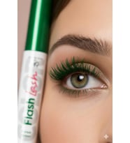 Flash Lash Colered Mascara No: 02 Forest Green - Renkli Maskara