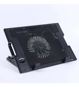 TechTic Notebook Soğutucu Fan Laptop Stand Yükseklik Ayarlı 9/17 İnç Laptop Soğutucu Gaming Fan