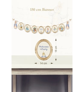 Peter Rabbit Tavşan Temalı Büyük Banner *Kalın Kağıt 150cm