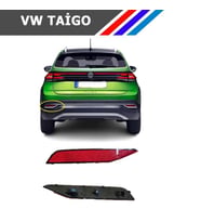 Volkswagen Taigo Arka Tampon Reflektörü 2022 Sonrası - Sol