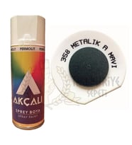 Akçalı Akrilik Sprey Boya METALİK AÇIK MAVİ (Simli) 400 ml - 358