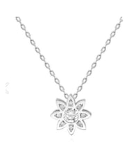 PAPATYA 925 AYAR SWAROVSKİ TAŞLI KOLYE