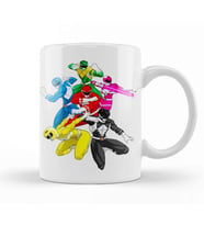 Power Rangers Let's Power Up - Zyuranger Kupa Bardak Porselen