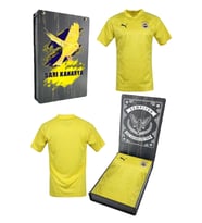 Fenerbahçe Orijinal A Takım Futbolcu Antrenman T-Shirt Ahşap Kutulu (Sarı)