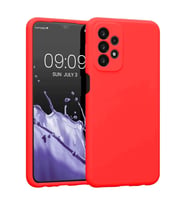 Durukar® Samsung Galaxy A23 4G Kılıf First Silikon - Kırmızı