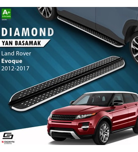 S-Dizayn Land Rover Range Rover Evoque Diamond Krom Yan Basamak 173 Cm 2012-2017