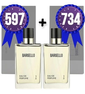 Bargello Parfüm 597 Erkek Woody 50 ML + 734 Erkek Oriental 50 ML EDP