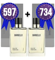 Bargello Parfüm 597 Erkek Woody 50 ML + 734 Erkek Oriental 50 ML EDP