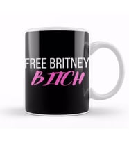 Free Britney 2022 Kupa Bardak Porselen