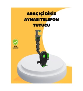Dikiz Aynasına Takılan Telefon Tutucu Ayarlanabilir Çok Yönlü Araç Aksesuarı
