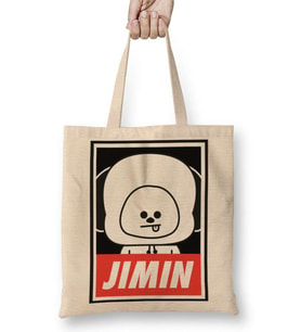 Bt21 Jimin Bts Bez Çanta Uzun Saplı