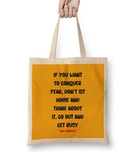 Motivation Quotes Sayings- Entrepreneurs İnspiration Success Work Gifts Bez Çanta Uzun Saplı