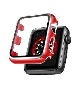 BİNANO APPLE WATCH 45MM STAR KASA VE EKRAN KORUYUCU GÜMÜŞ