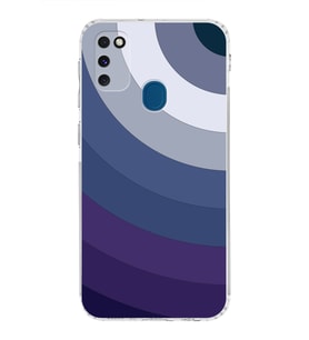 Samsung Galaxy M30s  Kamera Korumalı Kapak Renk Cümbüşü Tasarımlı  Şeffaf  Kılıf