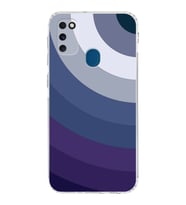 Samsung Galaxy M30s  Kamera Korumalı Kapak Renk Cümbüşü Tasarımlı  Şeffaf  Kılıf