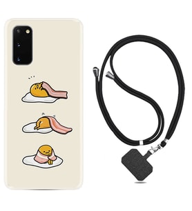 Samsung A02S A03S A10 A12 A13 A21S A22 Kılıf Boyun Askılı Silikon Sweety Egg 1322