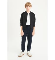 Erkek Çocuk Basic Kargo Cepli Jogger Paça Okul Eşofman Altı AK2322-1 (Lacivert)