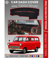 FORDTRANSİT MK1 (1965-1978) Torpido Örtüsü Torpido Koruma Tam Uyum Kaymaz Kolay Montaj Özel Kesim