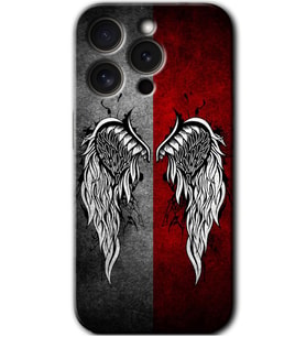 İphone 15 Pro Max Kılıf HD Desen Baskılı Kılıf - Lucifer