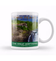 Twin Peaks Great Northern Hotel Kupa Bardak Porselen