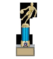 ODAK KUPA - Figürlü Kupalar - Basketbol Kadın Figürlü Kupalar FG-005 B - 28 cm