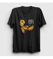 Presmono Unisex Siyah Issues Korn T-Shirt 92067tt