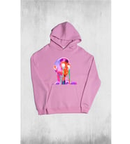 Unisex Rainbowman Kapüşonlu Sweatshirt