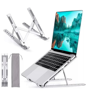 UpWay 6 Ayarlanabilir Kademeli Masaüstü Alüminyum Ergonomik Kaydırmaz Macbook Notebook Standı