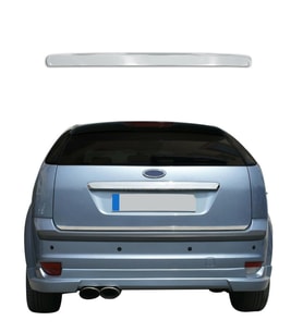 Ford Focus 2 HB Krom Bagaj Çıtası 2005-2008 Paslanmaz Çelik
