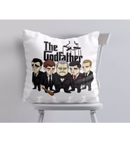 BK Home Godfather Baba Tasarımlı Beyaz Yastık-22