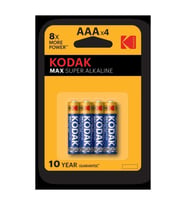 Kodak AAA Max Alkalin Blister İnce Pil