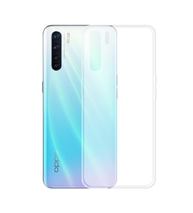 Oppo Reno 3 Uyumlu Kılıf Zore Süper Silikon Kapak (Renksiz)