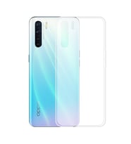 Oppo Reno 3 Uyumlu Kılıf Zore Süper Silikon Kapak (Renksiz)