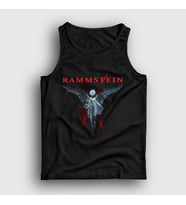 Presmono Unisex Siyah Angel Rammstein Atlet 104930tt