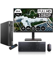 Lenovo Thinkcentre Neo 50Q Gen 4 Intel Core I5-13420H 32GB 512GB SSD Windows 11 Pro 23.8" Masaüstü Bilgisayar 12LN0048TRMP04 + Zetta Flash Bellek