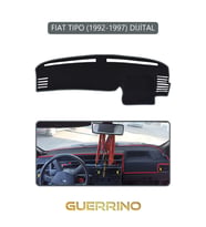 FIAT TIPO 1992-1997 Modellerine Uygun DijitalTORPİDO KORUMA HALISI GRİ KENAR