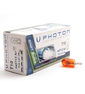 Photon Park Ampulü Dipsiz T10 12V 5W Standart Sarı