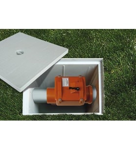 PVC Pissu Atıksu Çekvalfi 125 mm Kilitli